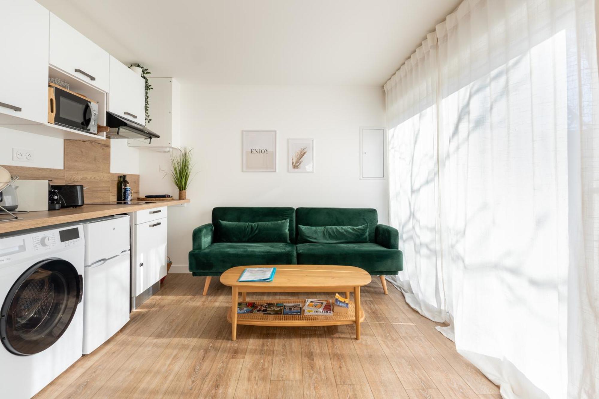 Le Noyer - Appartement Moderne & Accessible Монтегю Экстерьер фото